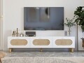 Comoda TV, Odessa, Elena, 180x42.6x31.4 cm, Alb