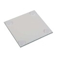 Set 6 suporturi pentru pahare Sheets, Versa, 11 x 11 cm, sticla