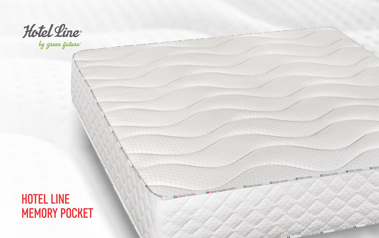 Saltea Green Future Hotel Line Memory Pocket 7 Zone 200x200x35 cm - imagine 13