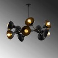 Lustra, Tatum, 584TTM1197, Metal, Negru