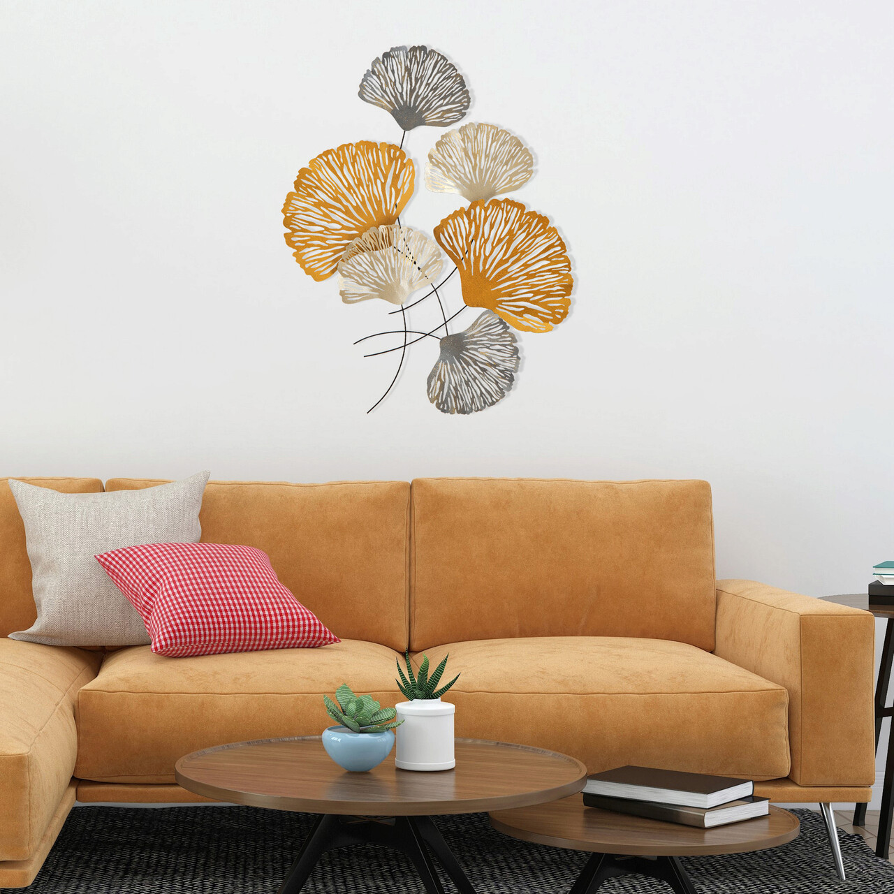 Decoratiune de perete, Myth, Metal, Dimensiune: 75 x 5 x 100 cm, Multicolor - 1 | YEO