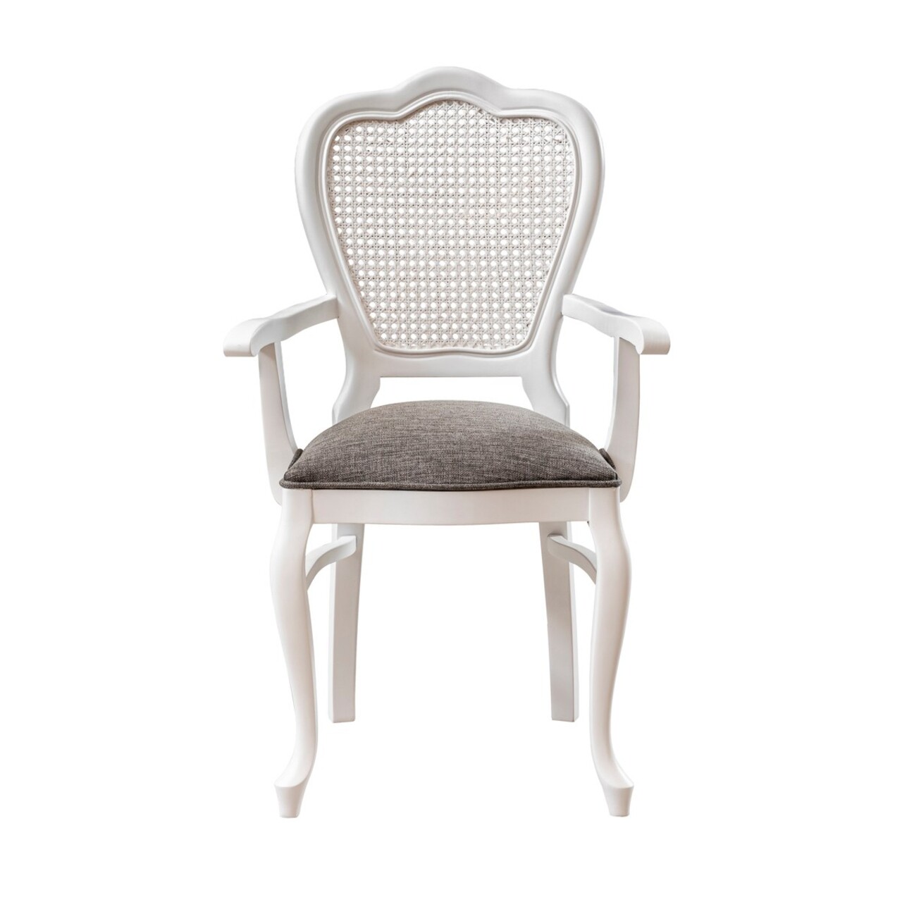 Scaun, Fairfax, Albero40, 56x45x99 cm, Lemn masiv , Alb - 1 | YEO
