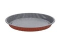 Tava de copt, Tognana, Natlo Vintage, 26 cm Ø, otel carbon, rosu