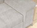 Coltar extensibil dreapta 4 locuri ELTAP, RT-01AMO, Eridano, 275x202x88 cm, lemn/poliester, bej deschis