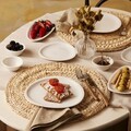 Set de mic dejun, Karaca, 216KRC1253, Portelan , Farfurie intinsa 21.5x21.5 cm, Multicolor