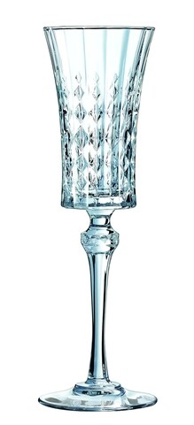 Poza Set 6 pahare pentru sampanie, Eclat Cristal D'Arques, Lady Diamond, 150 ml, sticla cristal