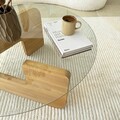 Masuta de cafea, Neostill, Mia, Stejar / Transparent