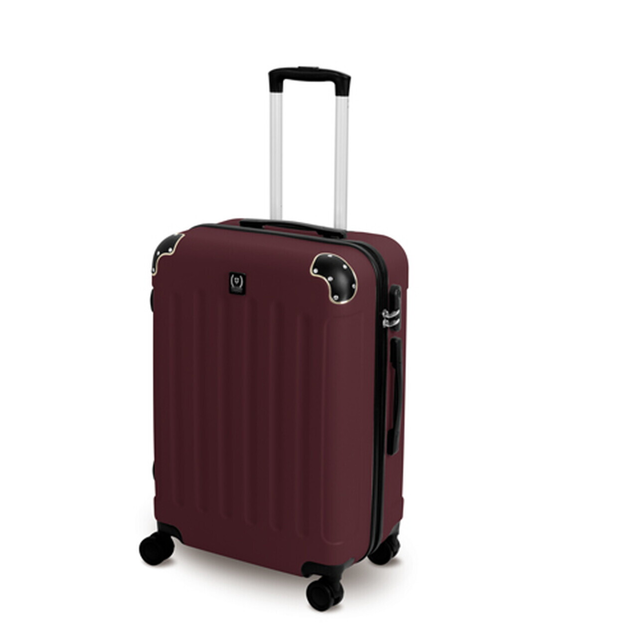 Troler Swiss Hufeisen, 43x27x65 cm, 65 L, plastic, visiniu - view 2