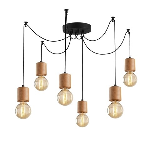 Candelabru Xanthos N-856, Noor, 101 x 127 cm, 6 x E27, 100W