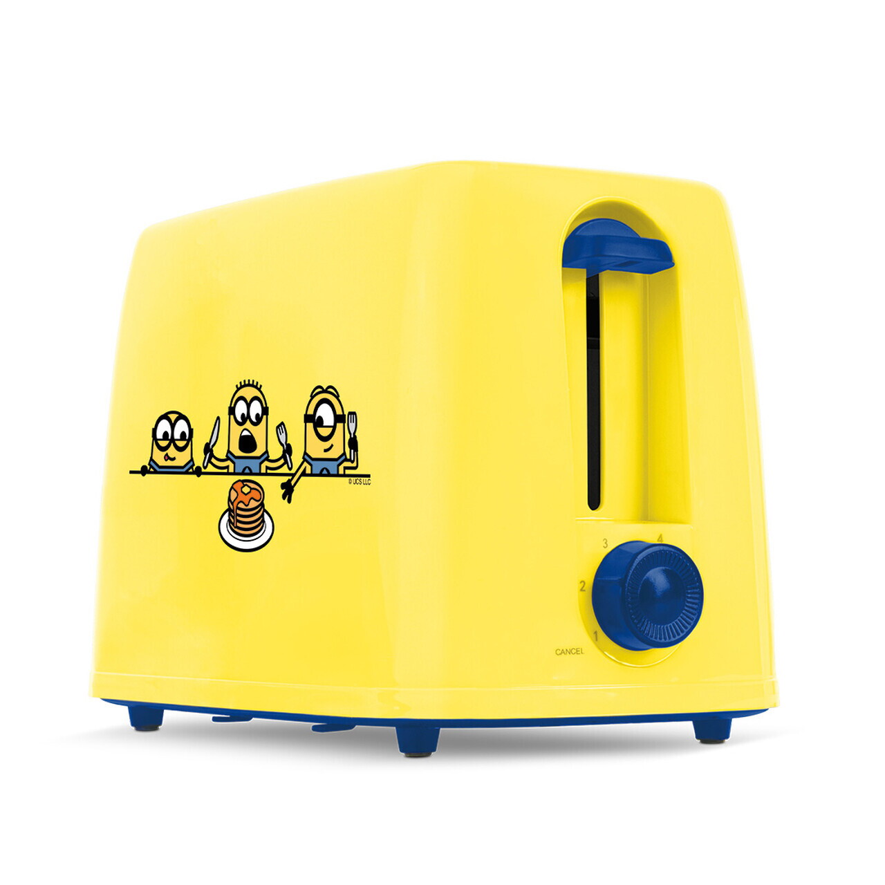 Prajitor de paine Berlinger, Minions Collection, 650W, inox/plastic, galben — imaginea 2