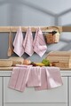 Set prosoape de baie, Eponj Home, Sofya, Bumbac, Roz pudra