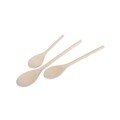 Set 3 linguri ovale Woody, Tescoma, 20/25/30 cm, lemn, natur