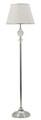 Lampadar Kody, Mauro Ferretti, 1 x E27, 40W, 40x158 cm, fier, argintiu/alb