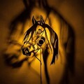 Aplica de perete, Shadow, 526SHD1166, Metal, Negru