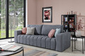 Canapea extensibila 3 locuri ELTAP, Laz20, Lazaro, 247x97x92 cm, lemn/poliester, gri