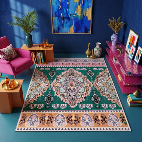 Covor, Hmnt106 HC, 80x120 cm, Multicolor