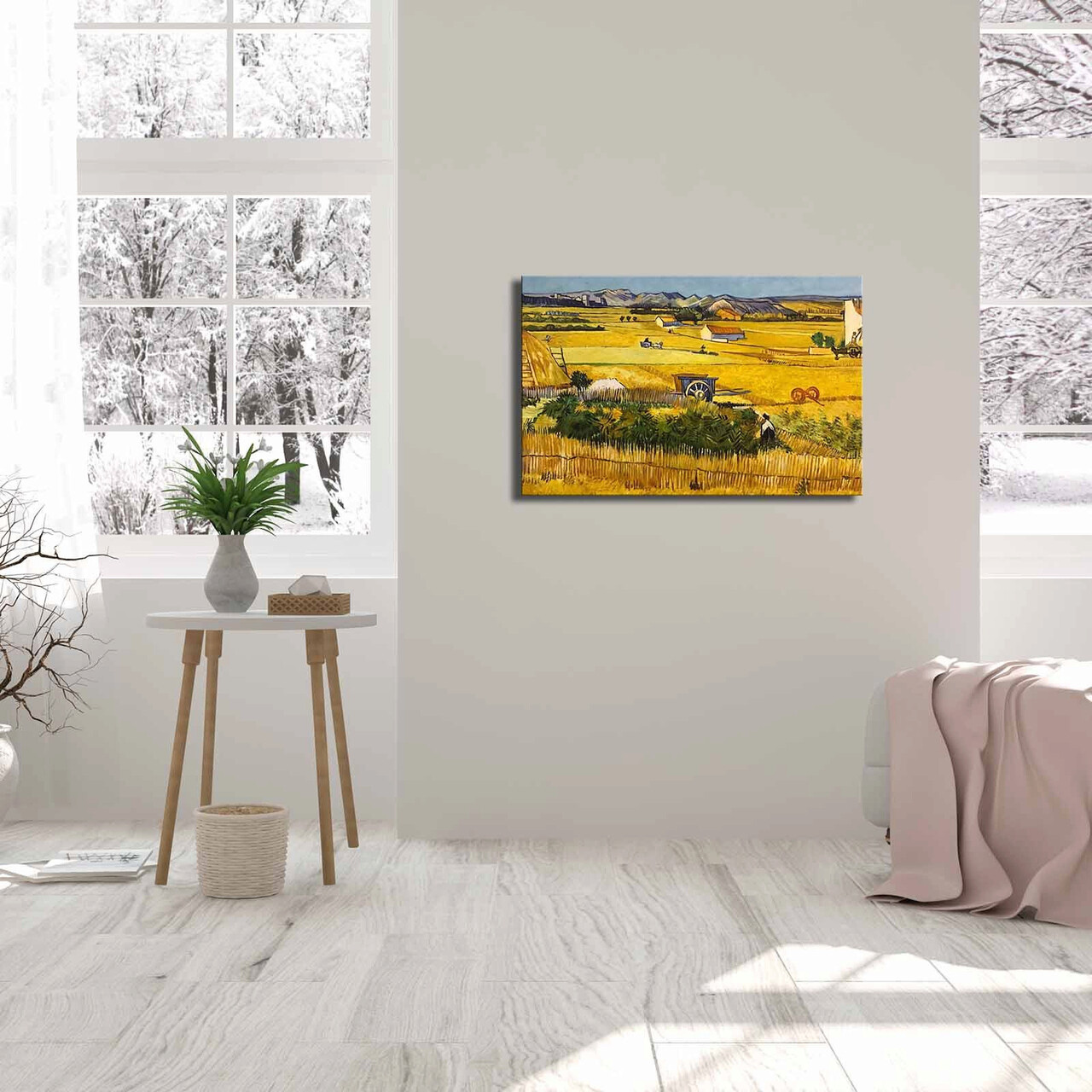 Tablou decorativ, FAMOUSART-12, Canvas, Dimensiune: 45 x 70 cm, Multicolor - 2 | YEO