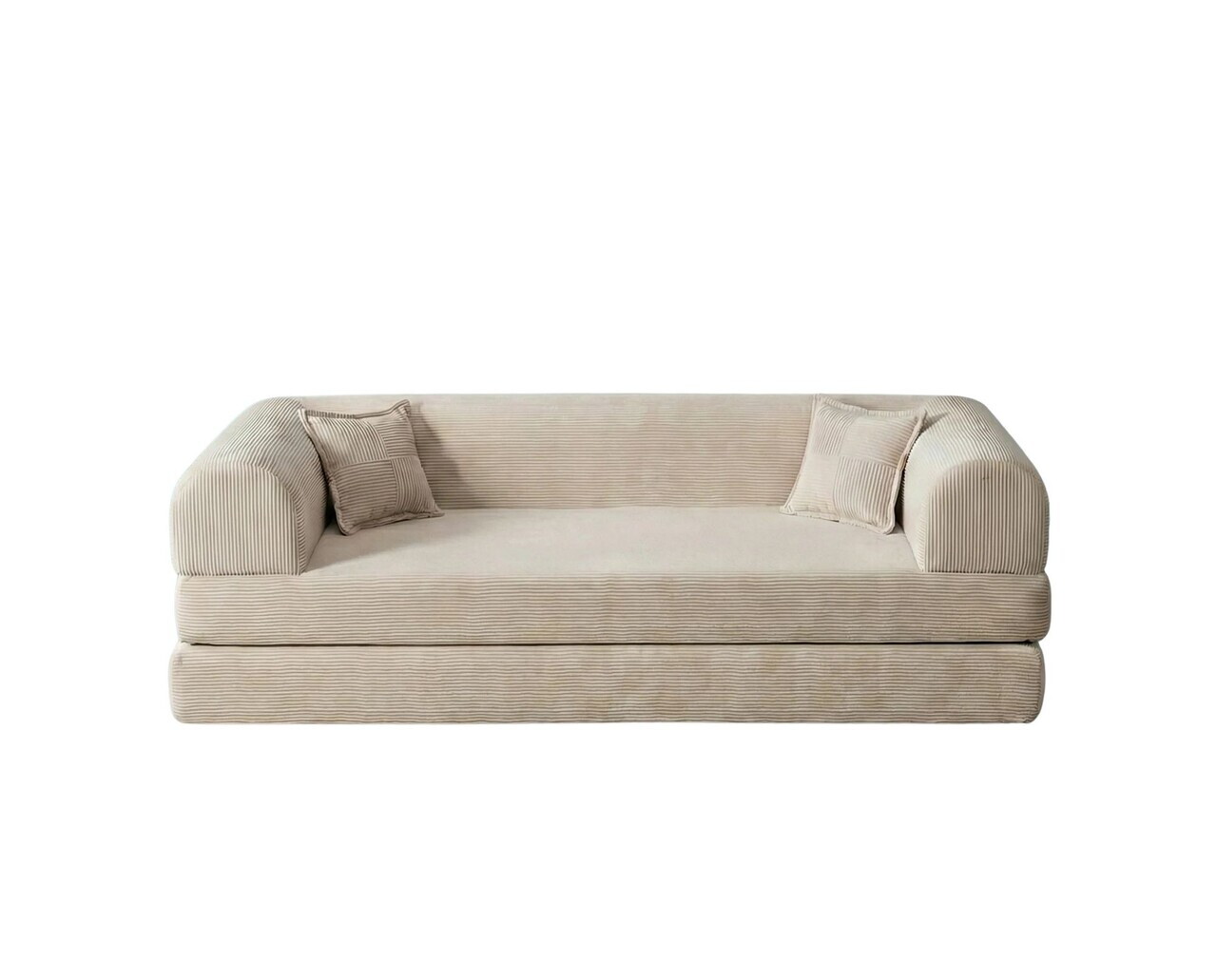 Canapea extensibila 3 locuri, Atelier del Sofa, 118FVL1301, Tesatura plus reiata, Crem - view 9