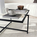Masuta de cafea, Neostill, Sun S408, 94x35x64 cm, Negru
