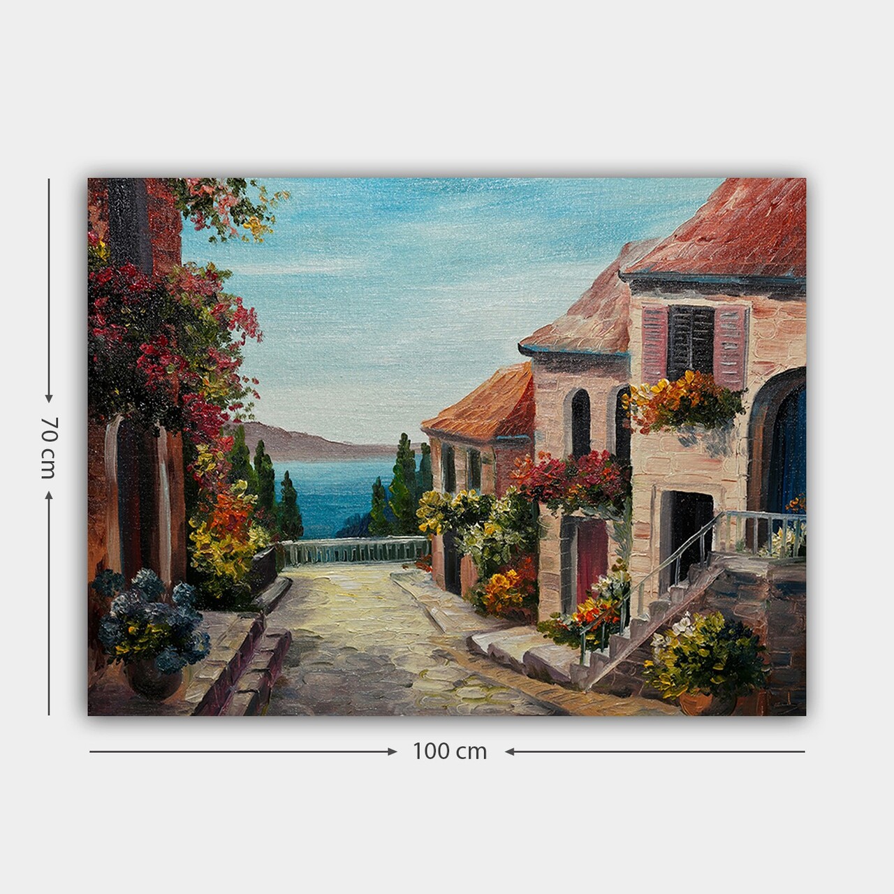 Tablou decorativ, 189253508_70100, Cadru: 100% LEMN (grosime: 3 cm), Multicolor - view 3