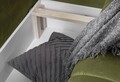 Coltar extensibil stanga 6 locuri ELTAP, LT-10VE, Bonito, 350x175x92 cm, lemn/poliester, negru