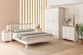 Pat de o persoană, Alfa Design, Fidan Modern Country, Stejar alb
