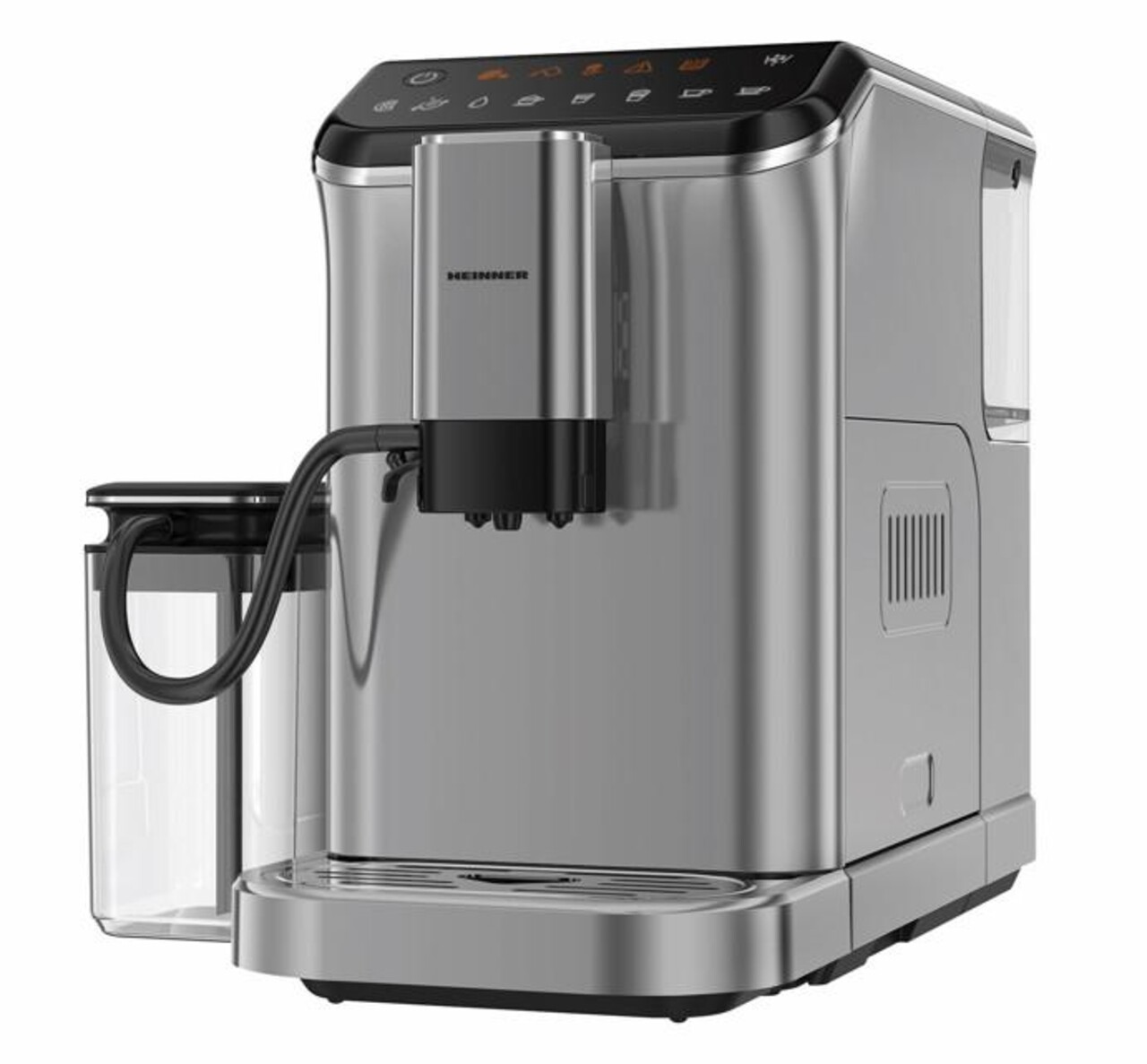 Espressor automat Genesis, Heinner, 1350W, 20 Bar, 1.5L, argintiu