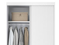 Dulap pentru haine ELTAP, Biancco II, 120x60x220 cm, MDF, alb