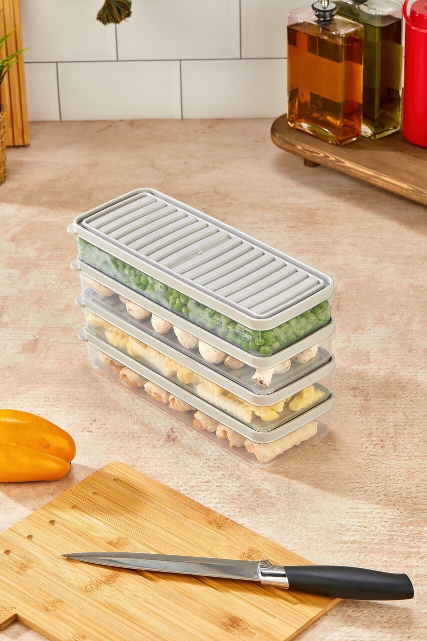 Set recipiente depozitare, Hermia, 452PTR1162, Crem - view 2