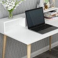 Birou, Puqa Design, Ronas 120, 120x60x75 cm, PAL, Alb