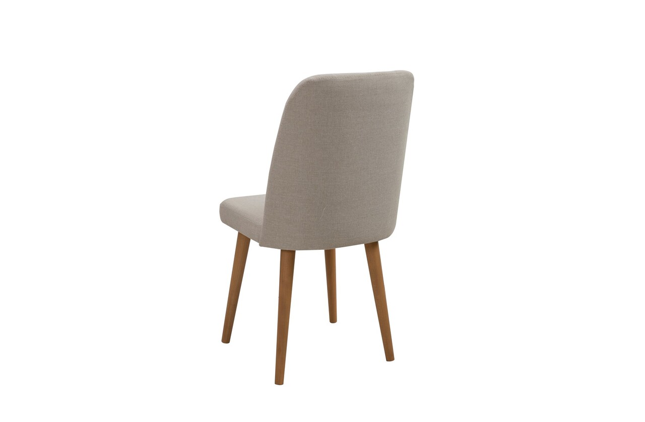 Set masa extensibila si scaune, 3 piese, Hanah Home, Vina 1005, Pin Atlantic / Crem - imagine 8