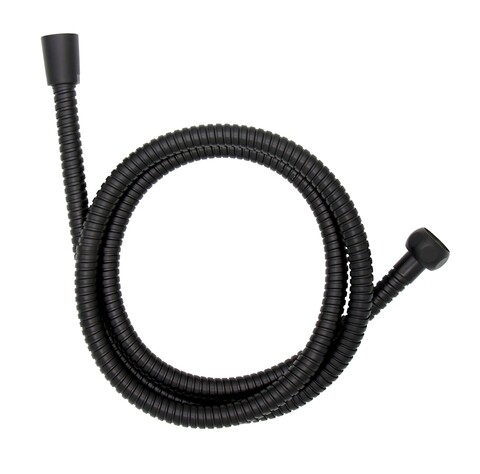 Furtun pentru dus, wenko, 150 cm, inox, negru