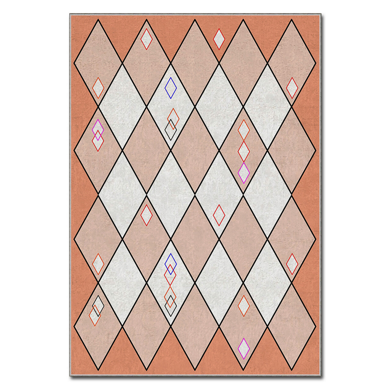 Covor, ASR CRPT-63 , 180x280 cm, Poliester, Multicolor