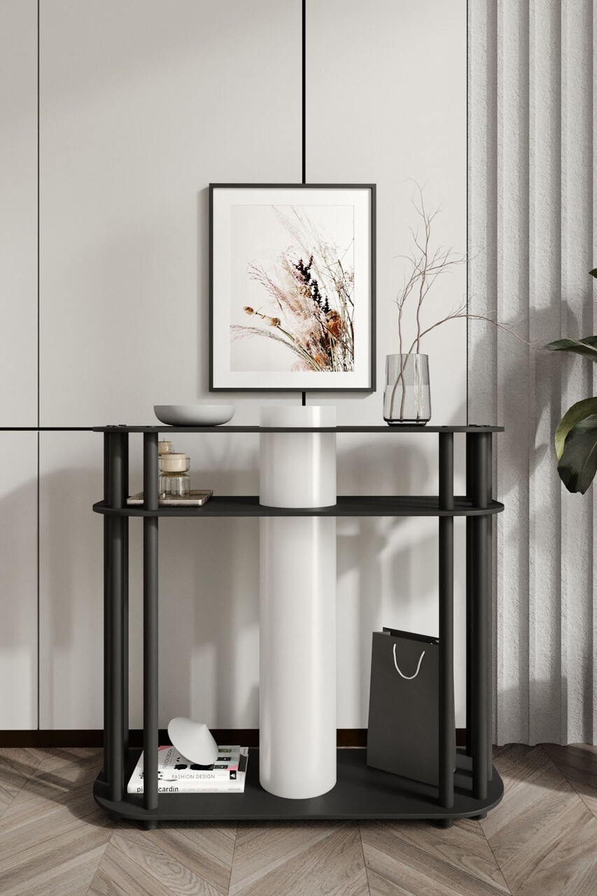 Lampadar, L'essentiel Maison, 666PTR1167, Negru