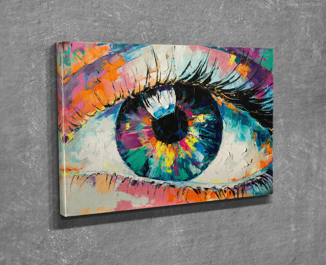 Tablou decorativ, DC431, Rama de lemn, Multicolor - view 4