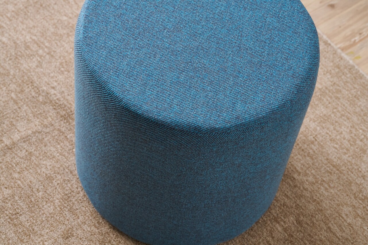 Taburet, Atelier del Sofa, 825BLC5118, Lemn, Albastru - view 3