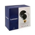 Serviciu de masa 18 piese, Luminarc, Harena, sticla, alb/negru
