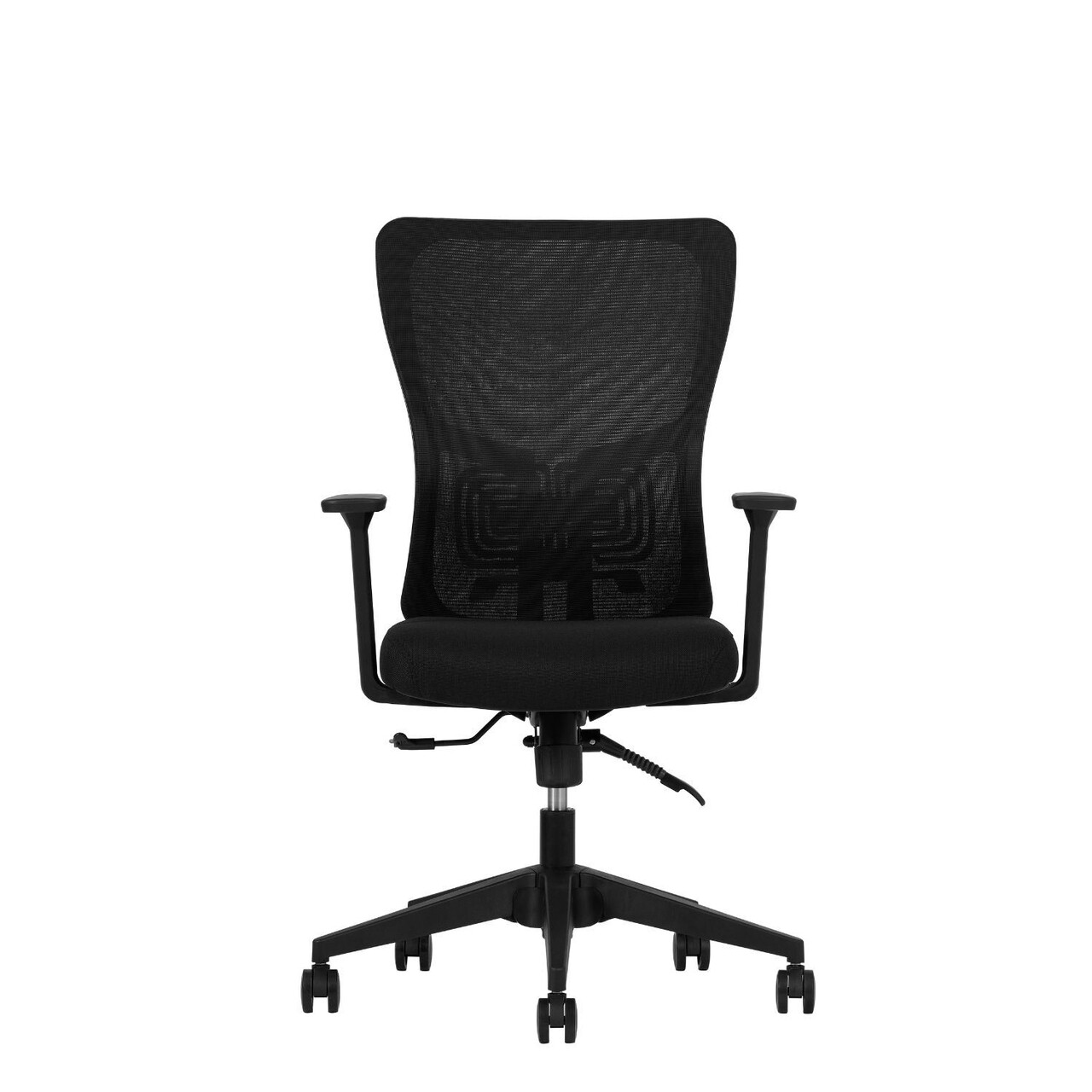 Set scaune de birou (2 piese), Hanah Home, Lumbar 108, Plastic, Negru - view 3