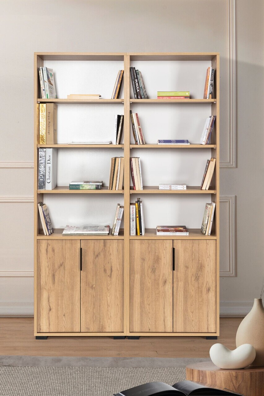 Corp biblioteca Hanah Home Evm 8205 120x187x30 cm PAL Maro
