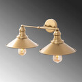Aplica de perete, Fulgor, 942FLG2167, Metal, Auriu