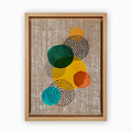 Tablou decorativ, LNJ219362251113, Iuta, Canvas, Multicolor