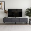 Comoda TV, Odessa, Felix, 160x44 cm, PAL, Antracit