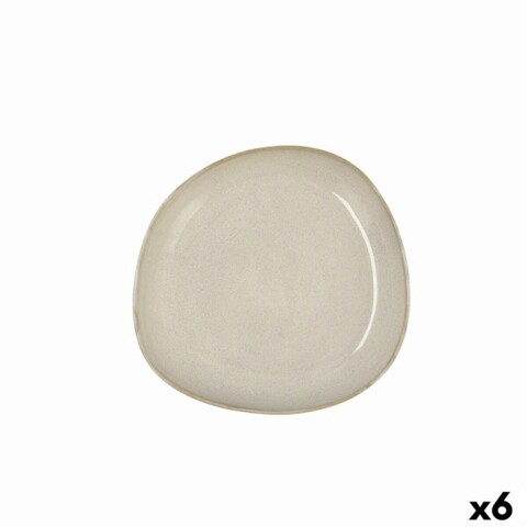 Set 6 farfurii adanci, bidasoa, ikonic, 20.5 x 19.5 cm, ceramica, alb
