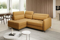 Coltar extensibil stanga 3 locuri ELTAP, LT-45MAN, Barea, 208x160x100 cm, lemn/poliester, mustar