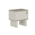 Comoda TV, Hanah Home, Valento, 50x52x36 cm, Piatră Lunii / Travertin