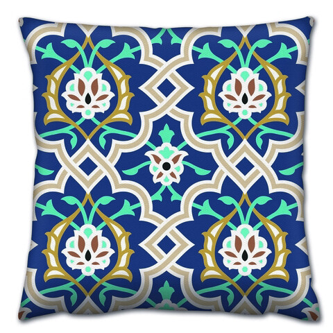 Perna, a14658, 43x43 cm, 50% bumbac / 50% poliester, multicolor