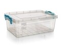 Cutie cu capac, Gema, Banquet, 4 L, plastic, turcoaz
