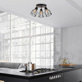 Lustra, Alby, 525NOR1507, Metal, Negru