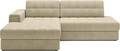 Coltar extensibil stanga 3 locuri ELTAP, LT-04MO, Blezalt, 240x150x82 cm, lemn/poliester, bej
