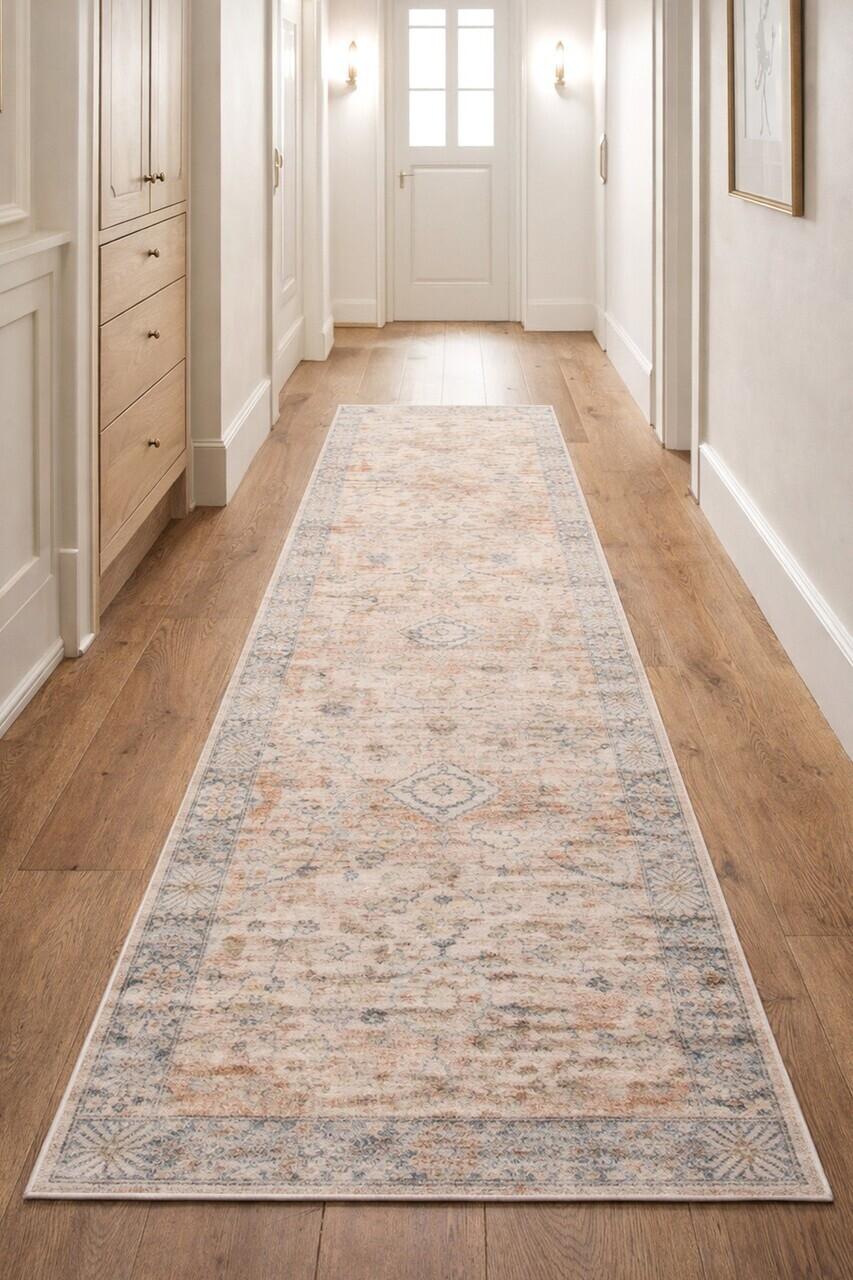 Covor, CLR-7387-HALI-3, 100x200 cm, Poliester, Multicolor — imaginea 2